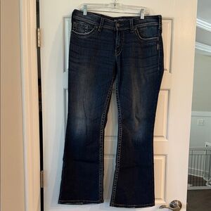 Silver Jeans Dark Blue Boot Cut Denim